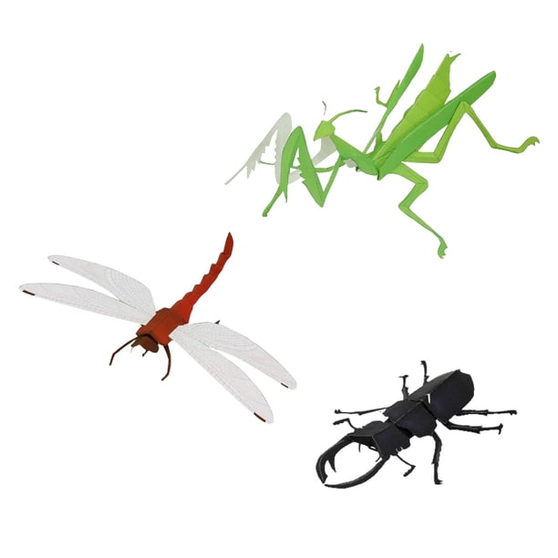 3 uds. de manualidades de papel, Kits de bricolaje, , , modelo de , adornos