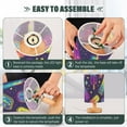 thumbnail image 4 of Neon Color Ice Sucker Stars Table Lamp with USB Port LED Warm Light Lamp Night Light Home Decor, 4 of 7