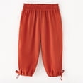 thumbnail image 2 of LYHaoo Lightweight Kids Long Pants For Boys And Girls Air Conditioning Sun Loose Fit Casual Trousers Boys Pants(Orange), 2 of 7