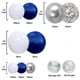 thumbnail image 2 of Kit de arco de globo azul marino – 133 kit de arco de globo de cumpleaños azul y dorado con confeti dorado, kit de guirnalda de globo azul y dorado para decoración Zefei Wu  9024735030874, 2 of 4