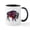 White/Black Inside, variant on CafePress - BISON BLEND Mugs - 11 oz Ceramic Mug - Novelty Coffee Tea Cup