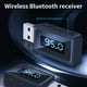 thumbnail image 4 of Adaptador de audio del transmisor receptor Bluetooth 5.3 | Transmisor inalámbrico USB Bluetooth Bluetooth FM para coche con micrófono incorporado | Estéreo HD, llamadas manos libres, reconexión, 4 of 9