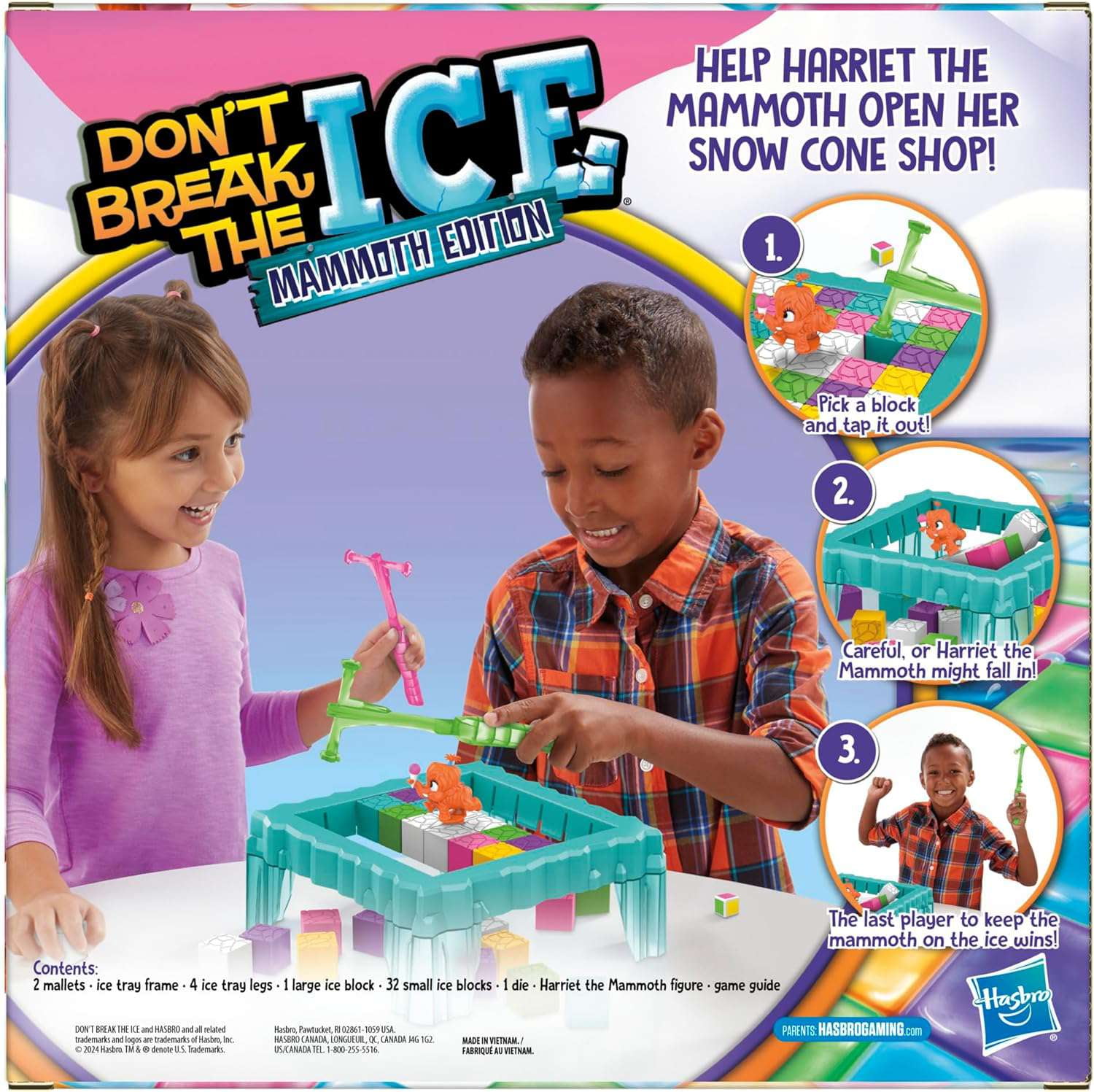 Hasbro Don't Break the Ice Mammoth Edition Classic Board Games