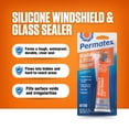 thumbnail image 2 of Vidrio de silicona Sealant Permatex 81730 para parabrisas, 42 g, 2 of 3