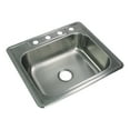 thumbnail image 5 of Transolid K-Stsb25226-4 Select 25" Drop In Single Basin Stainless Steel Kitchen Sink -, 5 of 5