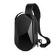 thumbnail image 1 of Greeniant Hard shell waterproof men with large street men's bag, shoulder trend travel, chest black capacity anti-theft bag Mochilas de mochilero patrón de fibra de carbono 11 pulgadas, 1 of 6