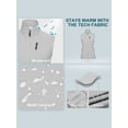 thumbnail image 4 of Off Road Ventures Women's Lightweight Vest Waterproof Windproof Outerwear Cycling Sleeveless Jacket for Hiking Travel, 4 of 8