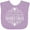 Lavender, variant on Inktastic Laissez Les Bon Temps Rouler Mardi Gras Boys or Girls Baby Bib