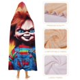 thumbnail image 4 of Child's Play Chucky Wearable Blankets Hooded Soft Hoodie Blanket Winter Warm Throw Blankets Cape 60"x80", 4 of 8