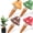 Multicolor, variant on Self Watering Spikes Mushroom Shaped Plant Watering Globes Irrigation Terracotta Watering Device Garden Waterer for Indoor Outdoor Plant - 4 Packs