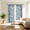 Blue, variant on Cream Curtains 63 Inch Length for Bedroom 2 Panels with Farmhouse Red Design Accents Room Decor Paris Toile Farm Cottage Core Wine Maroon Tradtional Flower Sheer Drapes for Living Room 63 Inches Long