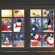 thumbnail image 4 of 3 hojas de pegatinas navideñas, pegatinas para ventanas, pegatinas decorativas, pegatinas navideñas para ventanas, pegatinas estáticas navideñas, E, 4 of 5