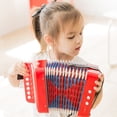 thumbnail image 6 of Dcenta Kids Accordion Toy 10 Keys Buttons Mini Accordion Musical Instruments for Children, Kids, Toddlers, Beginners, 6 of 10
