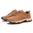 thumbnail image 2 of NOKIO Sneakers for Men Outdoor Wate𝗋proof Sneakers 𝖫a𝖼e Up Running Shoes Lightweight Hiking Shoes Wide Width Non-S𝗅ip Sport Shoes So𝗅id Color Casual Walking Shoes, 2 of 9