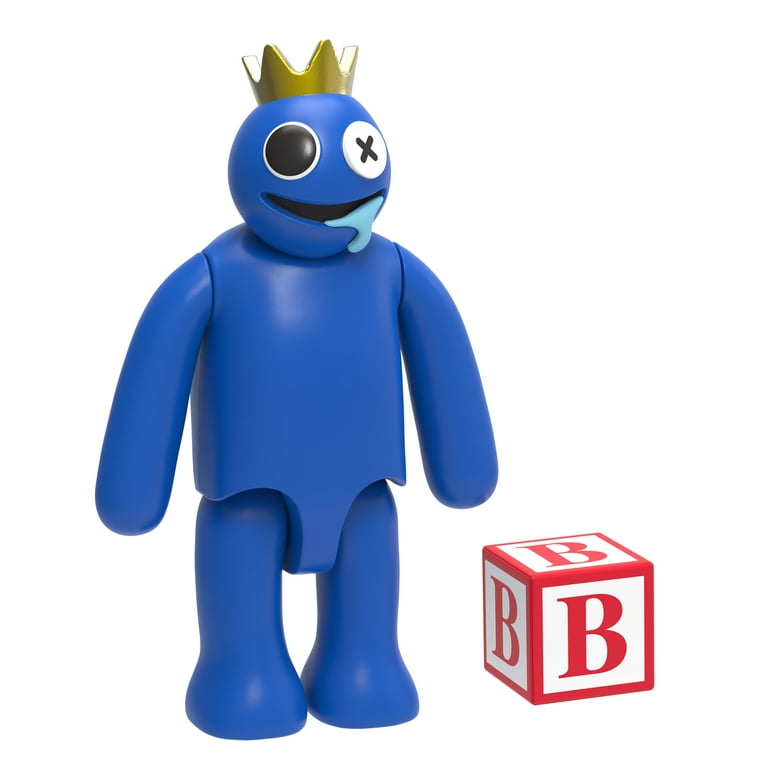 Rainbow Friends, Action Figure, Happy Blue 5