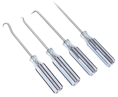 Precision Hooks & Picks, 4 Pc. Set, Pratt-Read, 103547