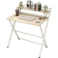 thumbnail image 3 of Mohdy Home Office Desk/Bedroom Desktop Computer Desk (80Cm Maple/Cherry Wood),Computer Desk Modern Sturdy Office Desk Writing Study Desk Laptop Notebook Table,Material:High Quality, 3 of 9