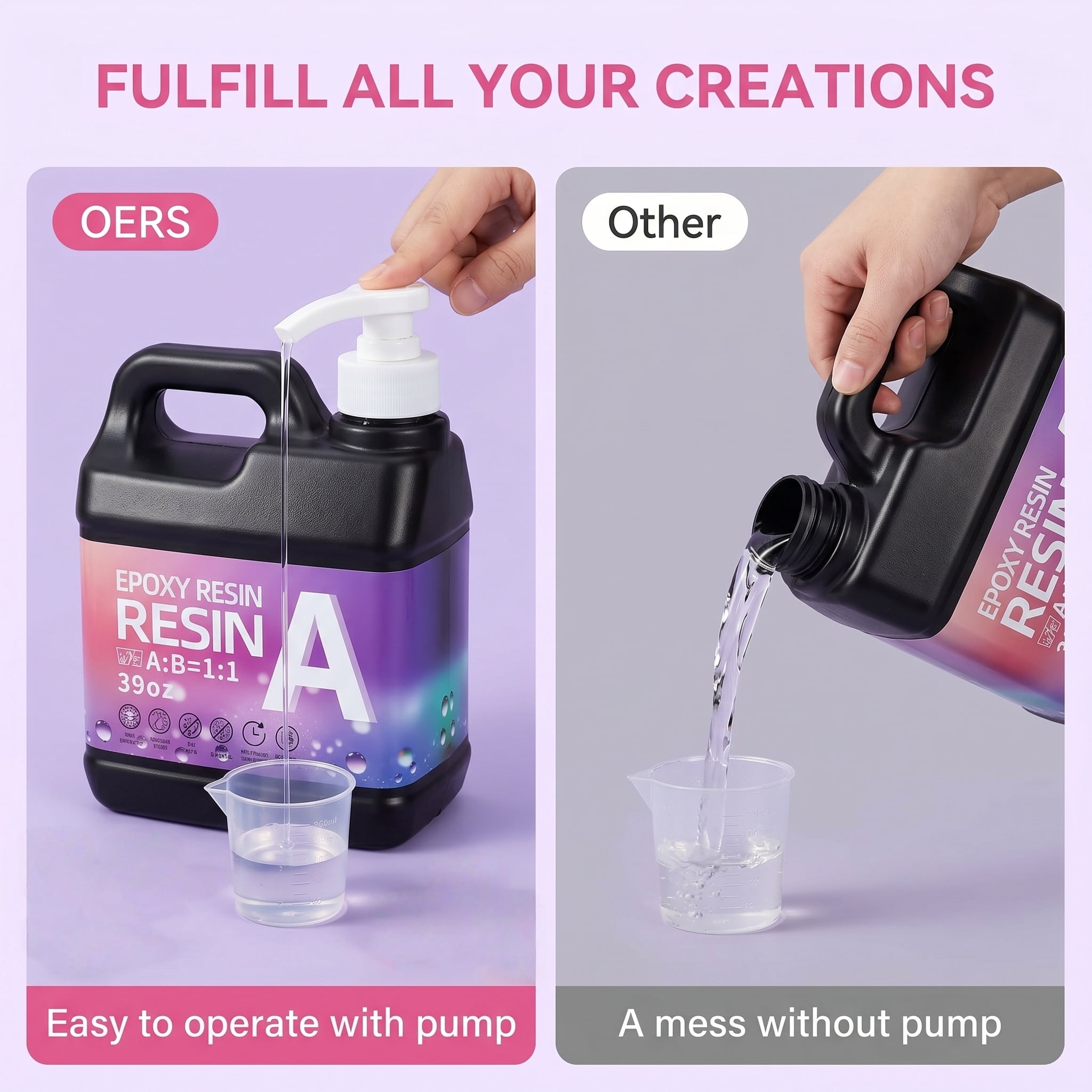 78oz Crystal Clear Epoxy Resin Kit With Free 250ml Resin Cleaner & 12 Pearlescent Powders, 1:1 Mix Ratio, Beginner-Friendly, Ideal For Pendants, Coasters & Crafts, Perfect Gift For Mother's Day & Gra