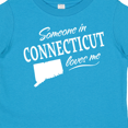 thumbnail image 4 of Inktastic Someone in Connecticut Loves Me Boys or Girls Toddler T-Shirt, 4 of 5