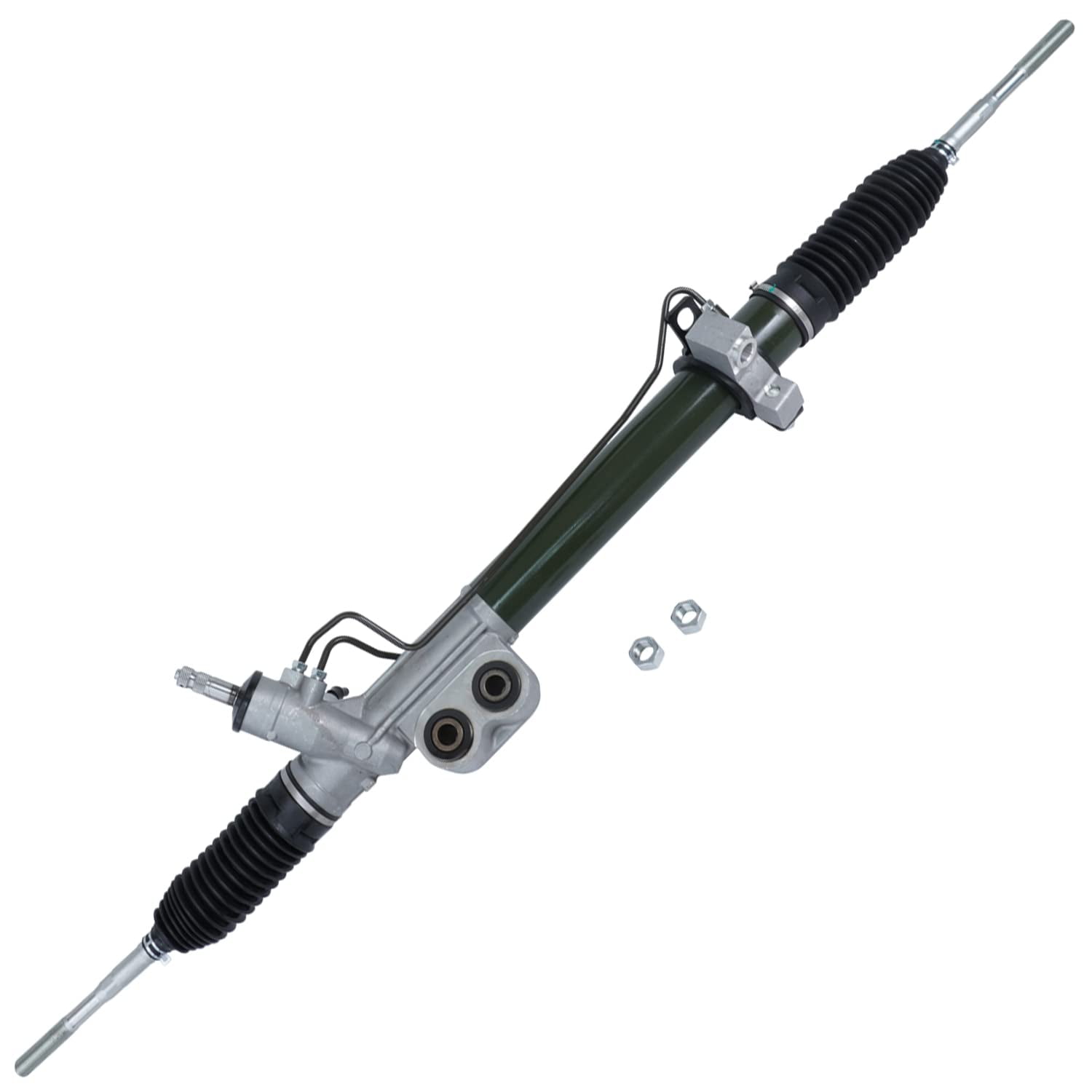 Detroit Axle - Steering Rack and Pinion Kit for Nissan Titan Armada Infiniti QX56 Power Steering Rack and Pinion Front Outer Tie Rods Upper Lower Ball Joints Replacement