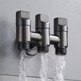 thumbnail image 3 of Válvula de distribución de agua de una entrada y tres salidas Válvula de ángulo de una entrada y dos salidas Válvula de inodoro de doble control y tres controles Válvula de agua de tres vías y cuatro, 3 of 4