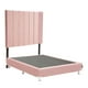 thumbnail image 3 of Box Base Cama Matrimonial + Cabecera Argos Palo de Rosa, 3 of 7