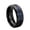 Black, variant on YYKihy Couple Ring Bridal Set His Hers Plated Pink Stainless Steel Wedding Ring Band Set
