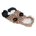 thumbnail image 2 of abrigo de invierno para perros Bling Bling estampado de leopardo M, 2 of 12