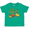 thumbnail image 3 of Inktastic Happy Thanksgiving Turkey Train with Food Boys or Girls Toddler T-Shirt, 3 of 5