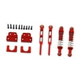 thumbnail image 3 of HILABEE RC Rear Shock Absorber Set 1/12 DIY Crawler Model Screws for LC79 MN82 MN82S Red, 3 of 9