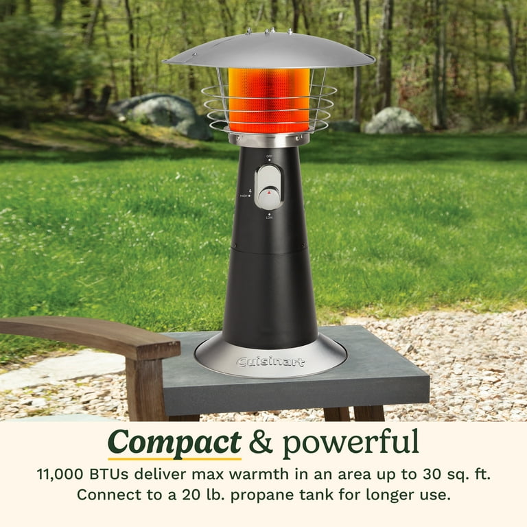 Cuisinart Patio Heater Gas Table Top Cuisinart Electric Tabletop