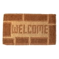 thumbnail image 2 of Imports Decor Inc 30" Brown Welcome Design Decorative Hand Woven Doormat, 2 of 2