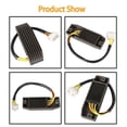 thumbnail image 3 of LABLT Voltage Regulator Rectifier for Suzuki VS1400GL Intruder 1996-2004 32800-12E00 Black, 3 of 4