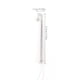 thumbnail image 5 of Billuyoard Poste de lámpara a escala, modo blanco cálido, 1:87, luz de vía férrea LED para jardín, artesanía, lámpara de pista, accesorios de Artesanía Plata Billuyoard HA064467-01, 5 of 6