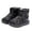 Black-10, variant on Boys Girls Sparkly Snow Boots, Sequin Warm Fleece Lined Ankle Boots, Cold Weather Footwear