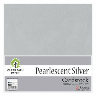 Shimmer Cardstock Paper 10 Sheets, 8x11.5 Inch 92 Lb/250gsm, Cream