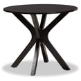 thumbnail image 3 of Baxton Studio Mare Modern and Contemporary Transitional Dark Brown Finished Wood 5-Piece Dining Set, 3 of 5
