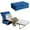 Blue, variant on Giantex Folding Ottoman Sleeper Chair, Convertible Guest Sofa Lounge, Blue
