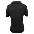 thumbnail image 7 of yunLCZ Casual Tops Discounted New Women's Casual V Neck Solid Color Lapel Short Sleeved Shirt Everyday wear simple women's T-shirts, 7 of 7