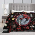 Deadpool Throw Blanket, Movie Characters Blankets for Kids Teens Adult
