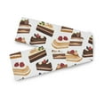 thumbnail image 7 of Yayeee Table Runner 70 inches Long Home Kitchen Dinning Party Decoration, White Cakes Pattern, 7 of 7