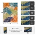 thumbnail image 4 of Findosom 5'x7' Jute Area Rug for Living Room,Palm Leaves Washable Area Rug,Neutral Waterproof Indoor Outdoor Rug Non-Slip Floor Carpet for Patio,Living Room,Balcony,Dining Room,Colorful, 4 of 7