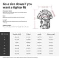 thumbnail image 7 of Xecao offers the Hand Drawn Snake for Men's Casual Short-sleeved Shirt, a button-up collared shirt with a pocket, perfect for beach vacations and yacht travel in the Large size., 7 of 7
