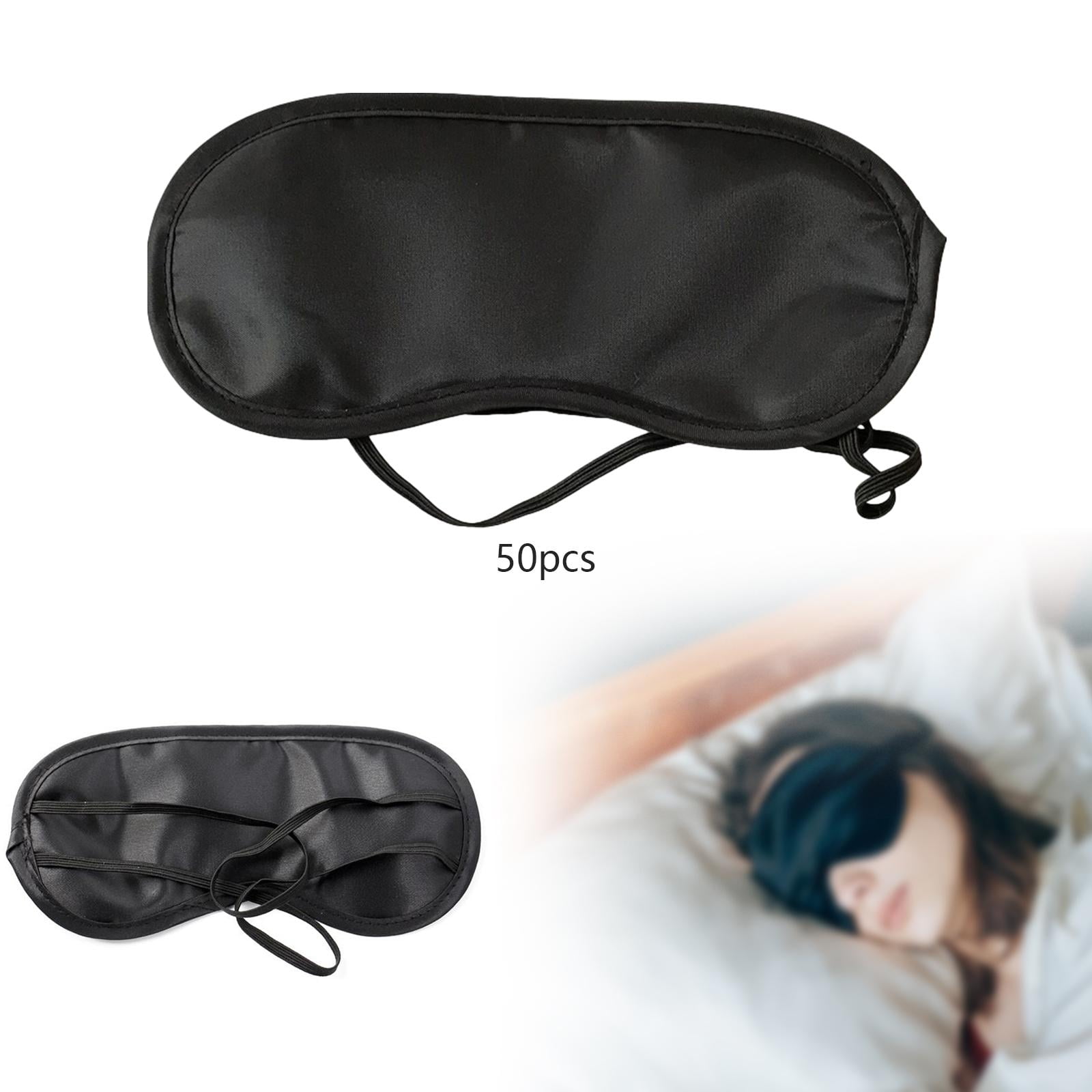 Wswqop 50 Pieces Sleeping Eye Mask Eye Shade Mask Disposable Kids Soft Eyes Shade Cover