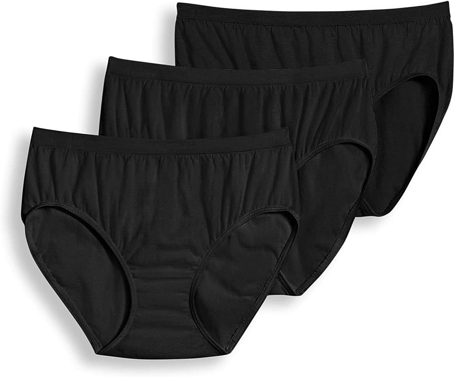 Jockey Women's Underwear Comfies Cotton Hipster 3 Pack