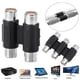 thumbnail image 5 of Conector RCA hembra a RCA hembra Adaptador de conector de cable AV (2 en 1), 5 of 5