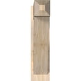 thumbnail image 2 of Ekena Millwork 7.50"W x 30"D x 30"H Traditional Smooth Craftsman Outlooker, Douglas Fir, 2 of 4