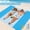 Blue, variant on Yiannan Nylon Large Beach Blanket Waterproof & Sandproof - 84”x 108”/7ft x 9ft - Lightweight Picnic Mat, Camping Necessities for 5 People, Accessories for Outdoor Festivals, Blue