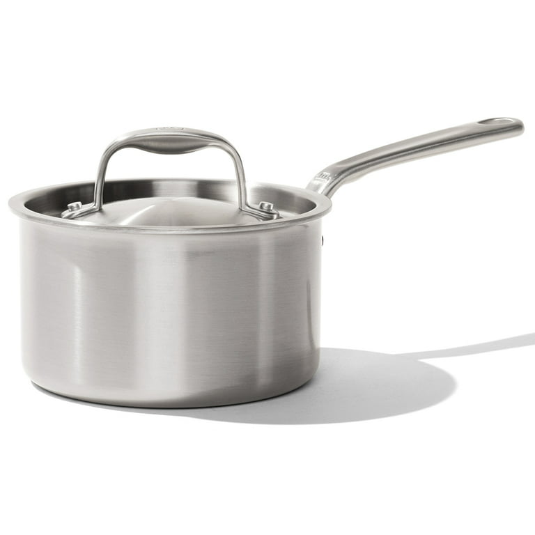 American Kitchen 2-quart Premium Stainless Steel Saucepan with