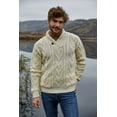 thumbnail image 3 of Men's Merino Wool Shawl Collar Single Button Sweater, 3 of 9
